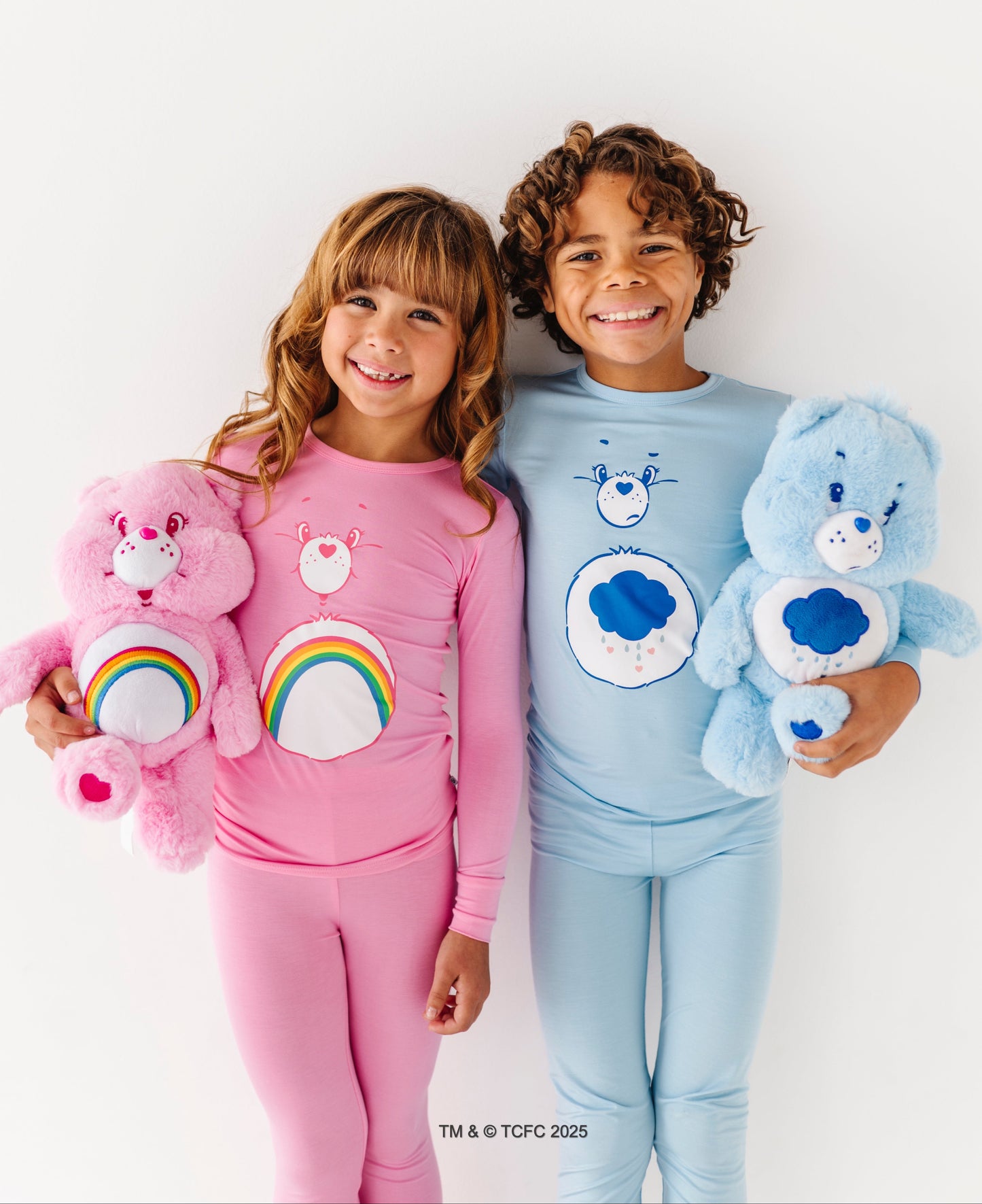 Grumpy Bear two-piece pajamas for kids made from soft bamboo viscose