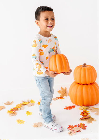 Puppy Patch Long Sleeve Henley