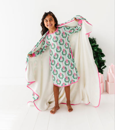 Juniper Plush Toddler Blanket