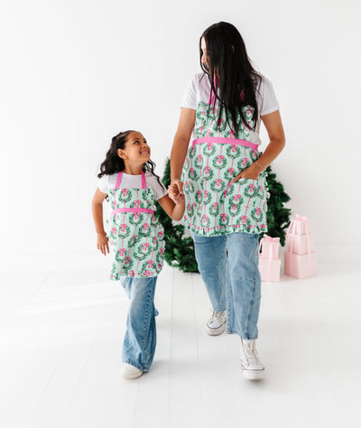 Juniper Ruffle Baking Apron