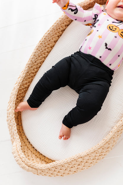 Black Bamboo Leggings