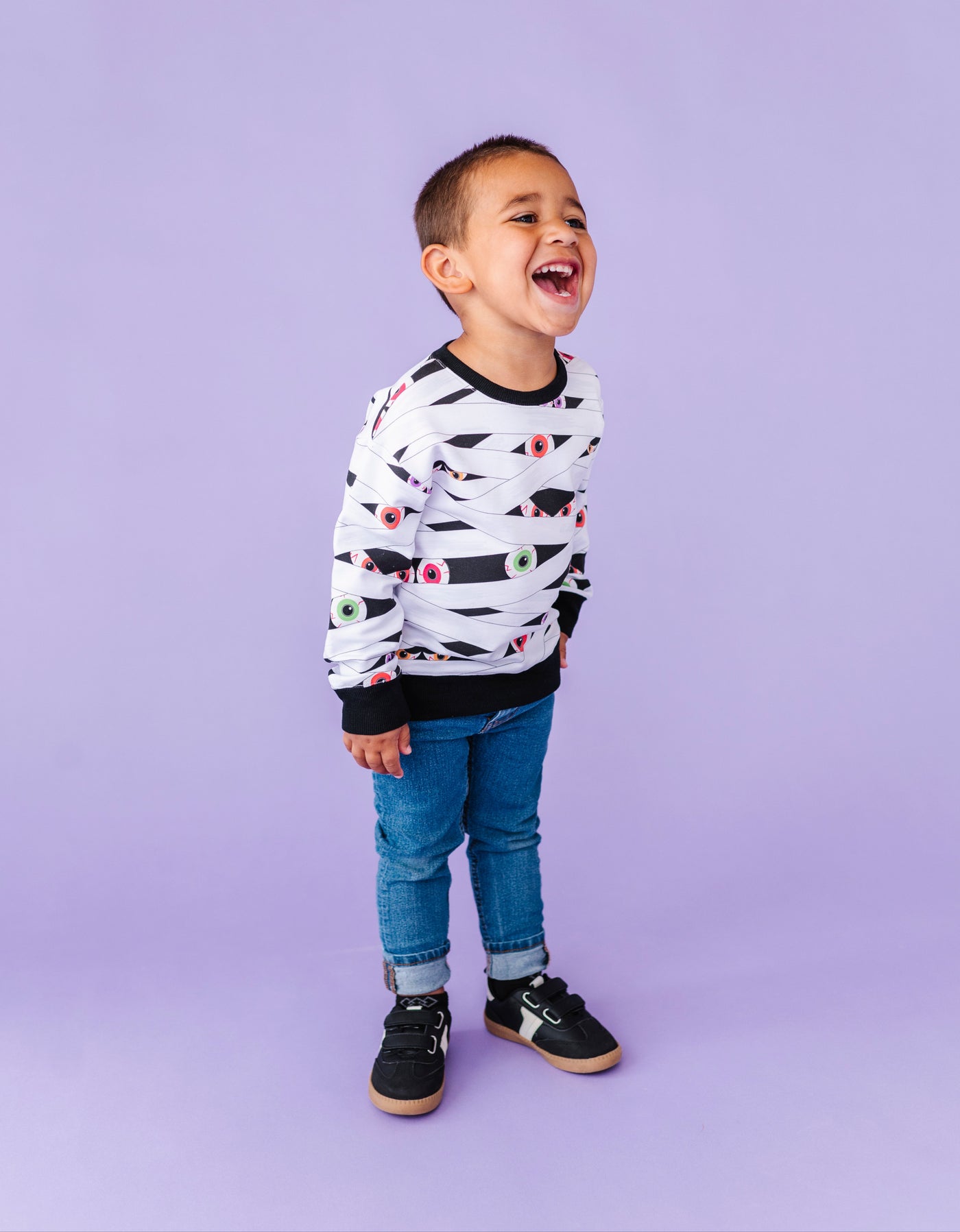 Bates Glow-In-The-Dark Crewneck Sweatshirt
