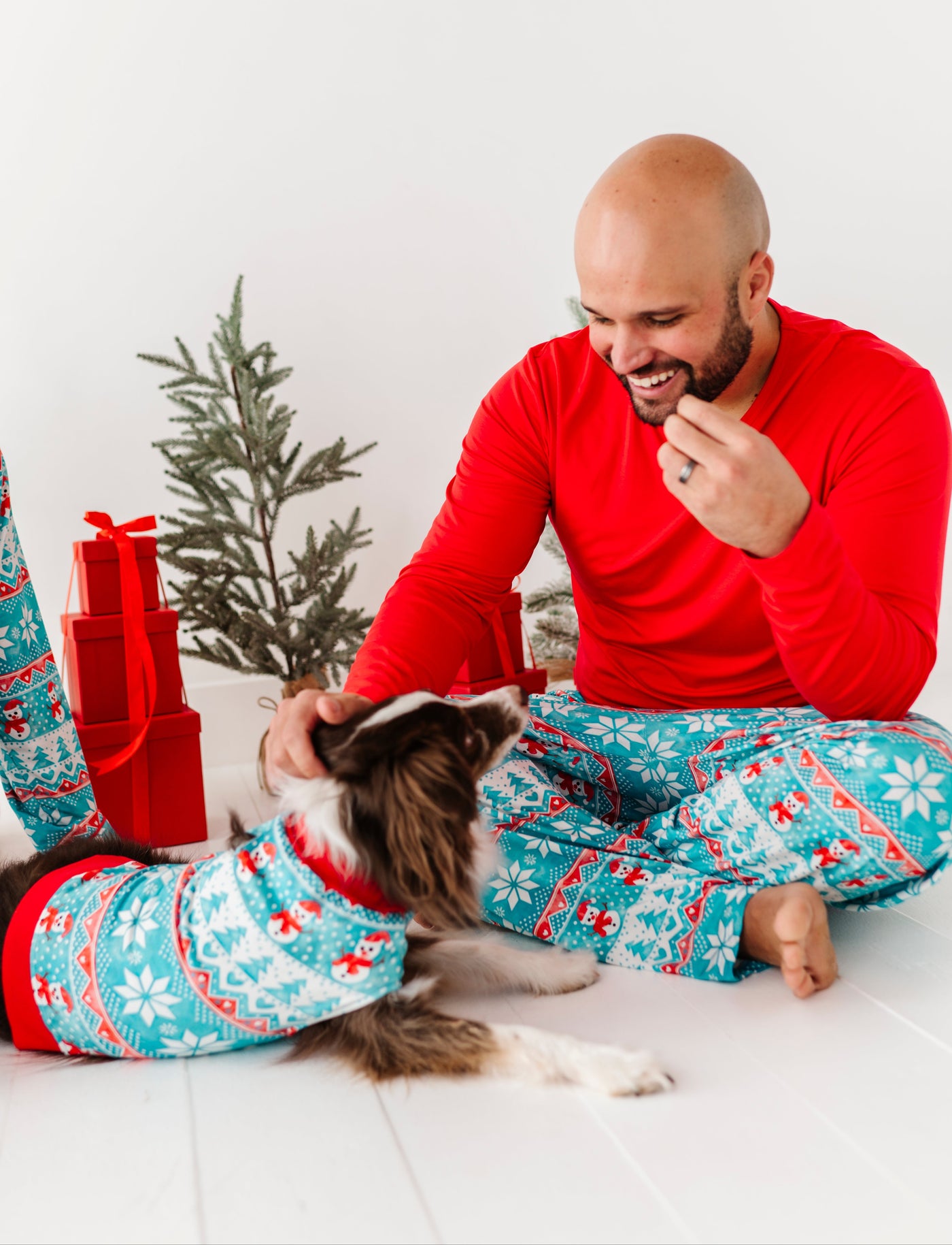 Frosty Fair Isle Men's Lounge Set