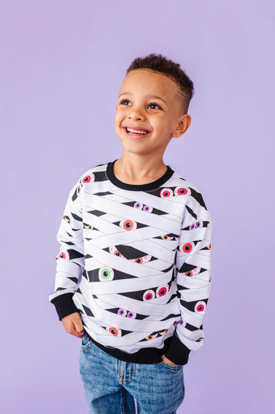 Bates Glow-In-The-Dark Crewneck Sweatshirt