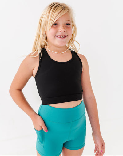 Black Active Top- PREORDER- SHIPS END OF JANUARY