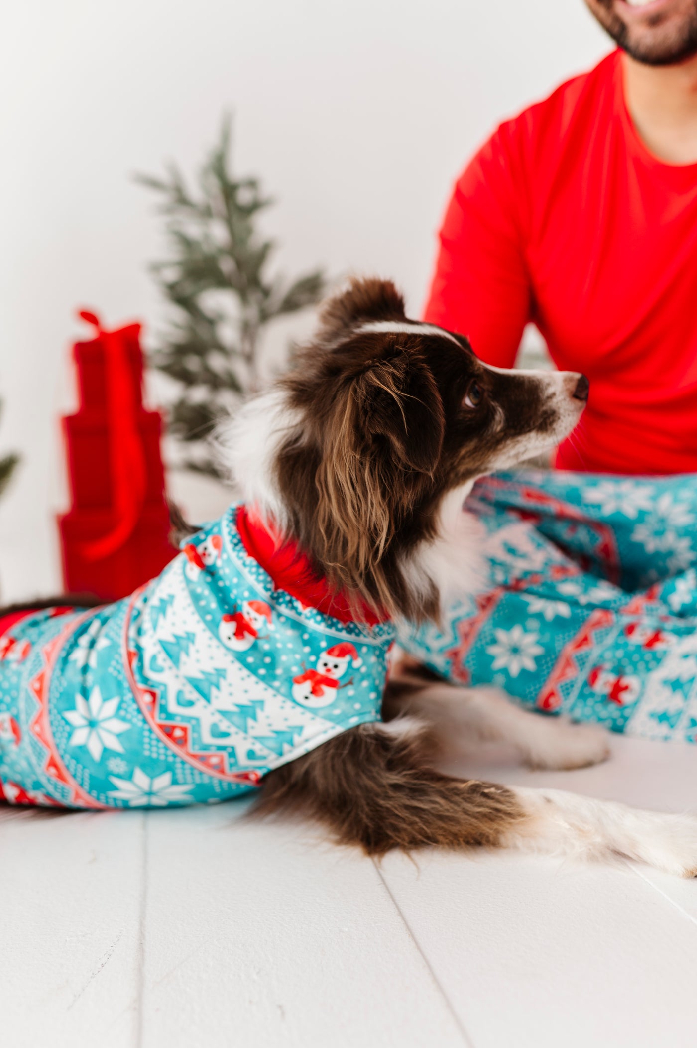 Frosty Fair Isle Men's Lounge Set