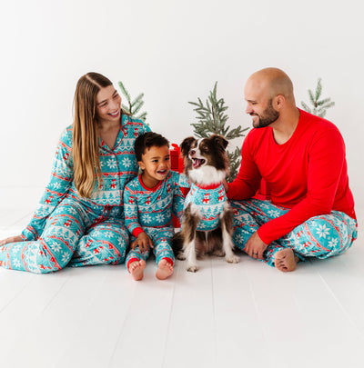 Frosty Fair Isle Pet Sweatshirt