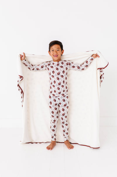 Kickoff Classics Plush Toddler Blanket