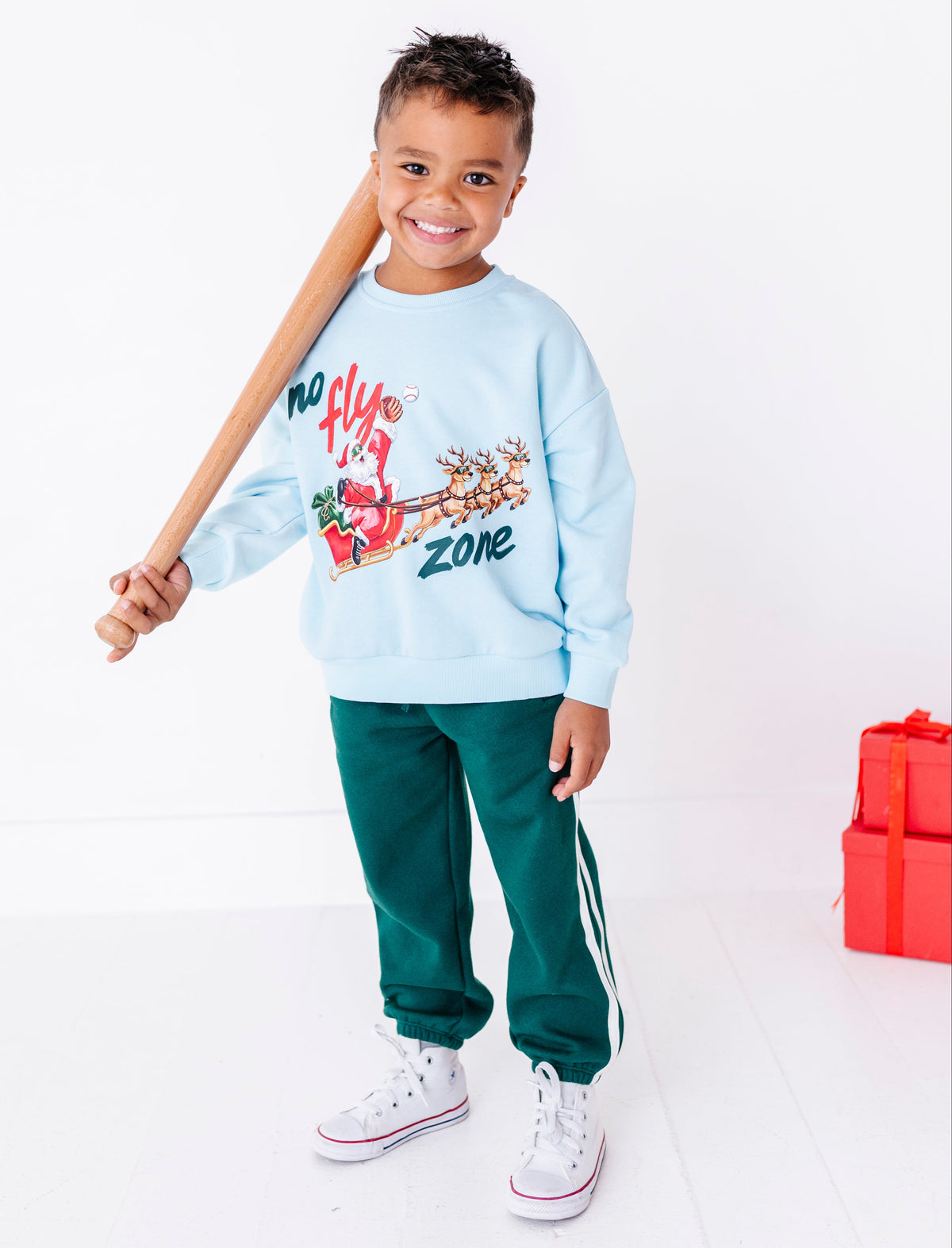 No Fly Zone Crewneck Sweatshirt- LIGHTWEIGHT