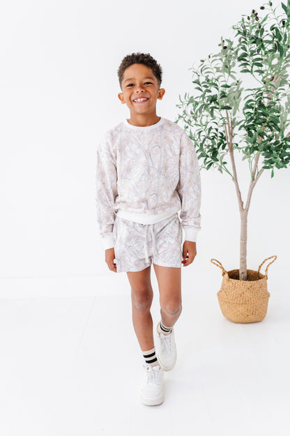 Tree Camo Bamboo/Cotton Shorts