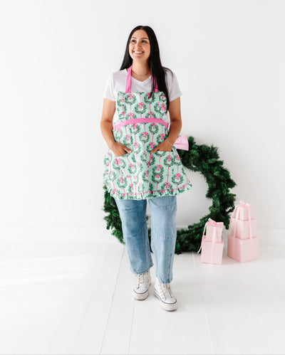 Juniper Ruffle Baking Apron