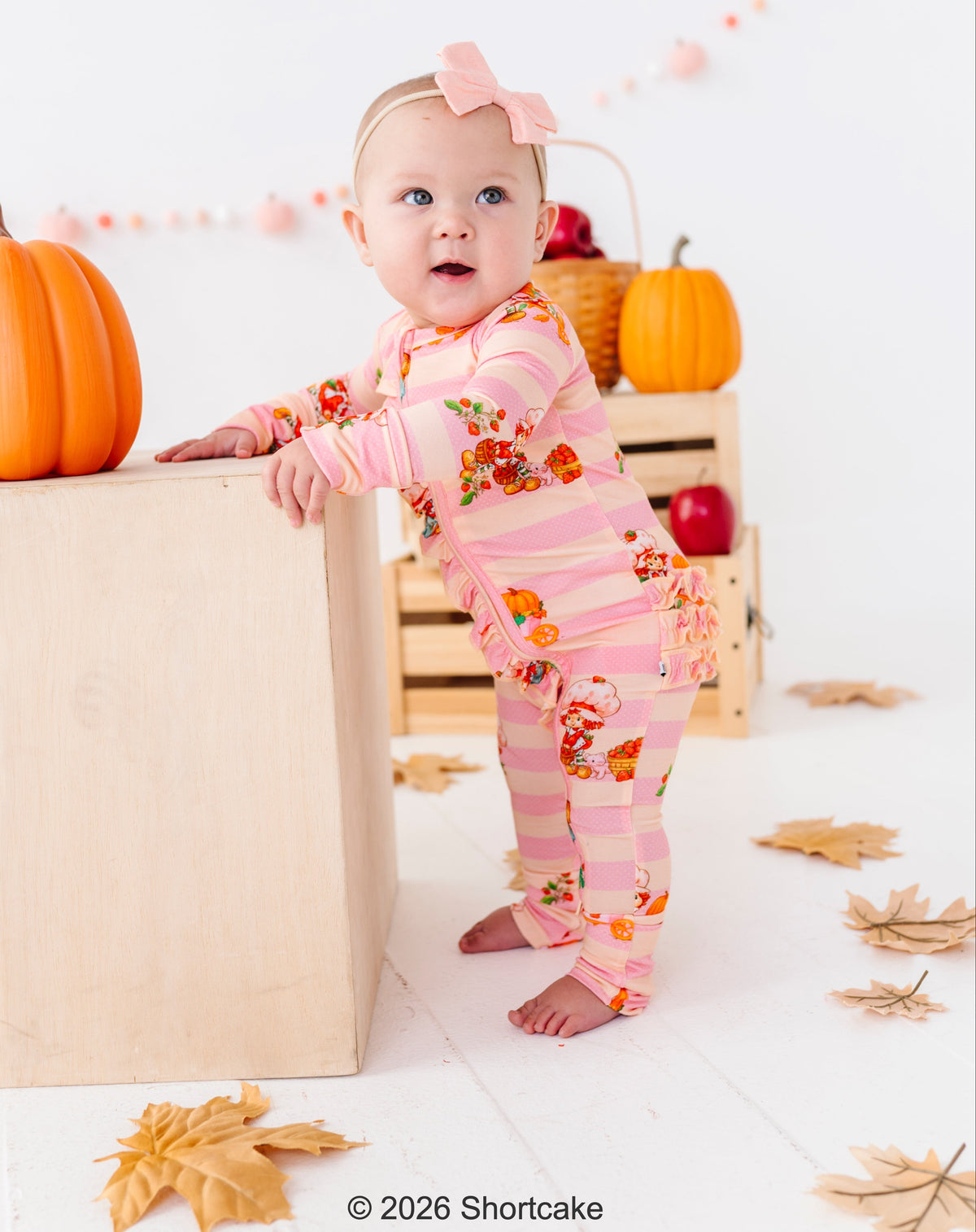 Strawberry Shortcake™ Harvest  Ruffle Convertible Romper