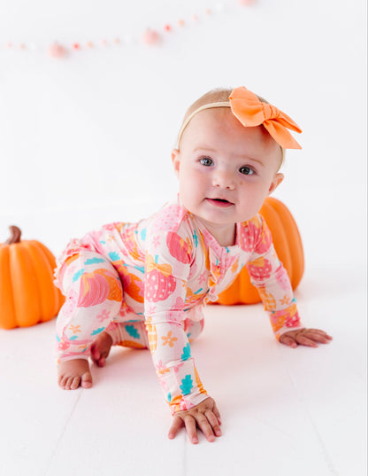 Harvest Bloom Ruffle Convertible Romper