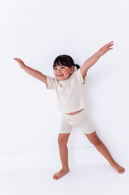 Oatmilk Boxy T-Shirt