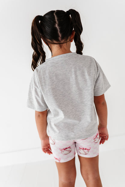 Bows On Base Cropped T-Shirt: PRE ORDER