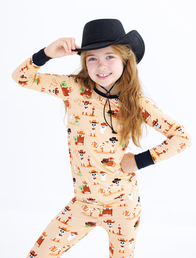 willie 2-piece glow-in-the-dark pajamas: LONG