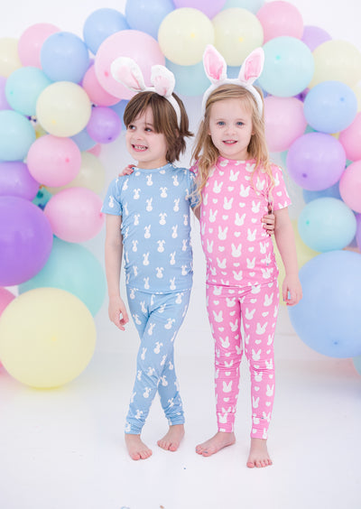 Pink Bunny 2-Piece Pajamas