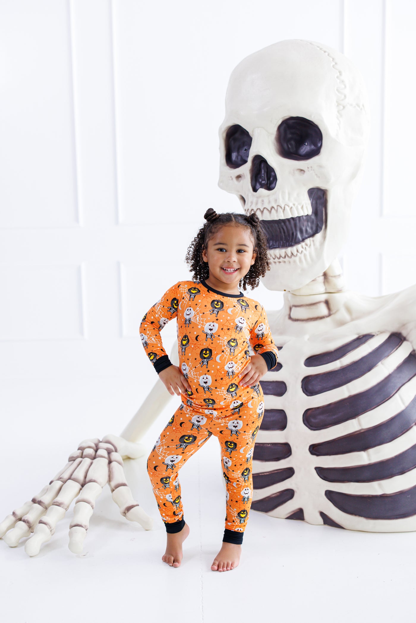 michael 2-piece glow-in-the-dark pajamas: LONG