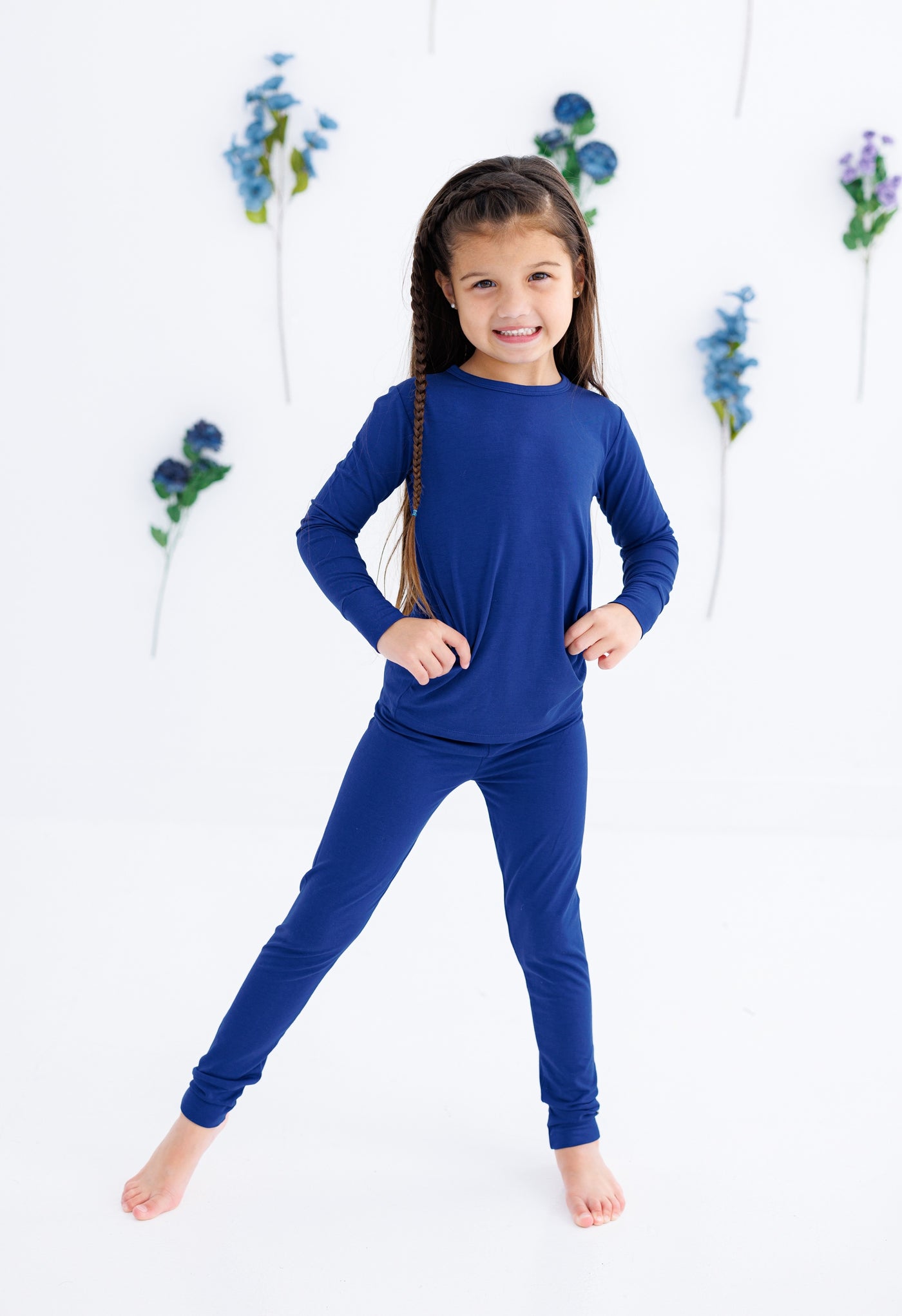 indigo 2-piece pajamas