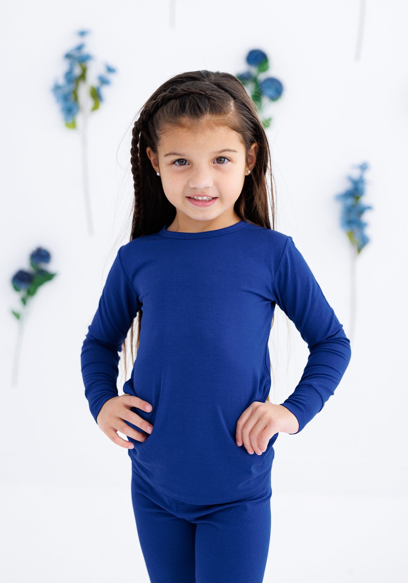 indigo 2-piece pajamas