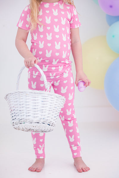 Pink Bunny 2-Piece Pajamas