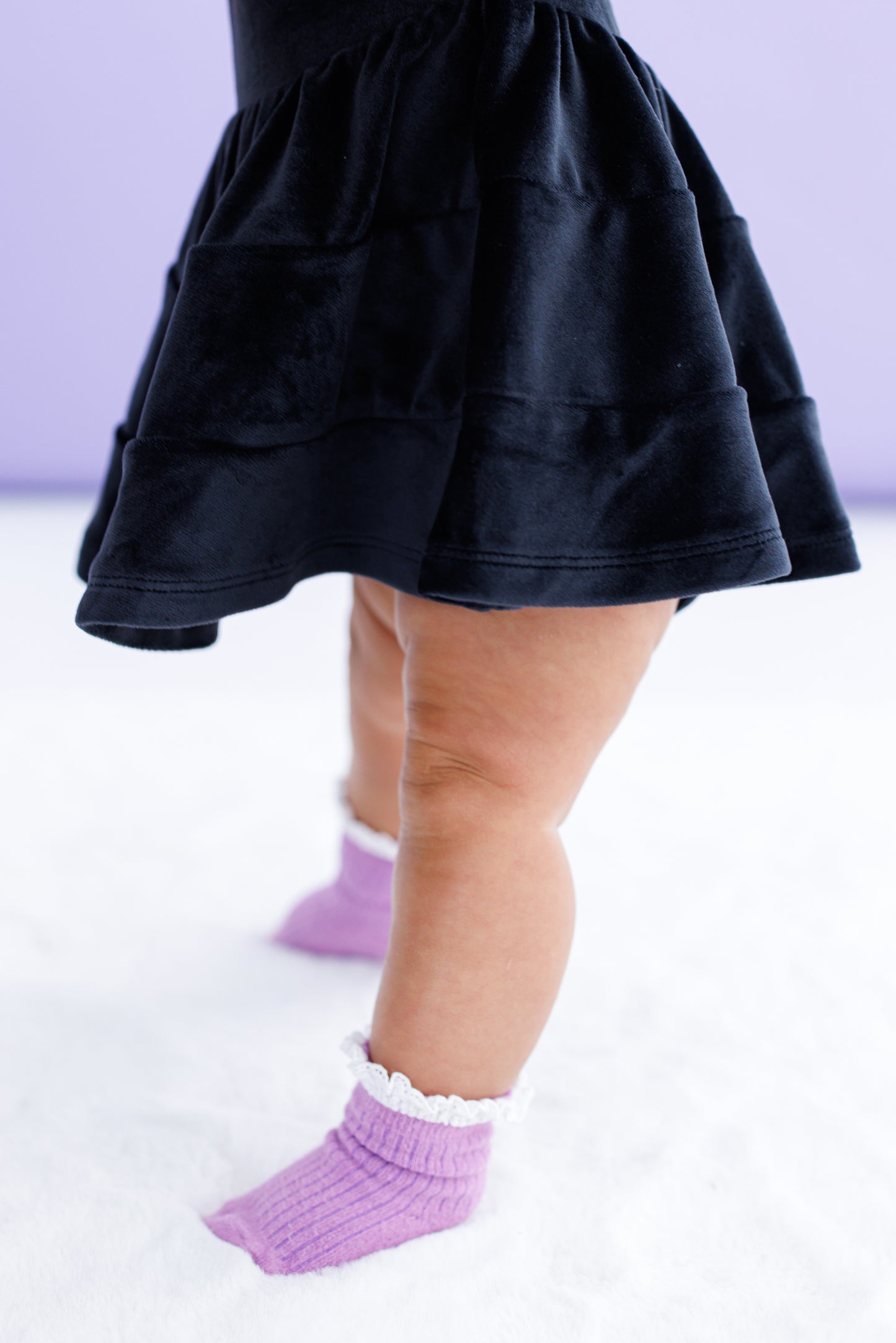 Black Velvet Birdie Twirl- RUNS SMALL*