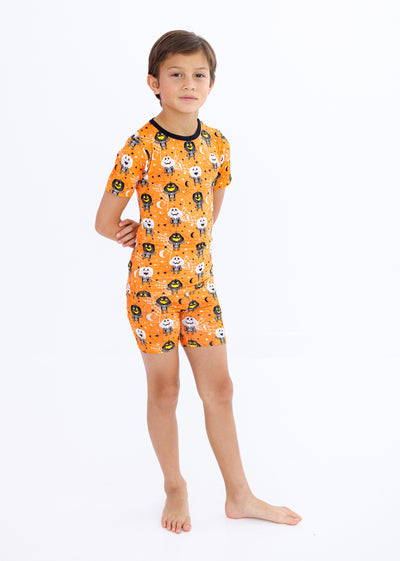 michael 2-piece glow-in-the-dark pajamas: SHORT