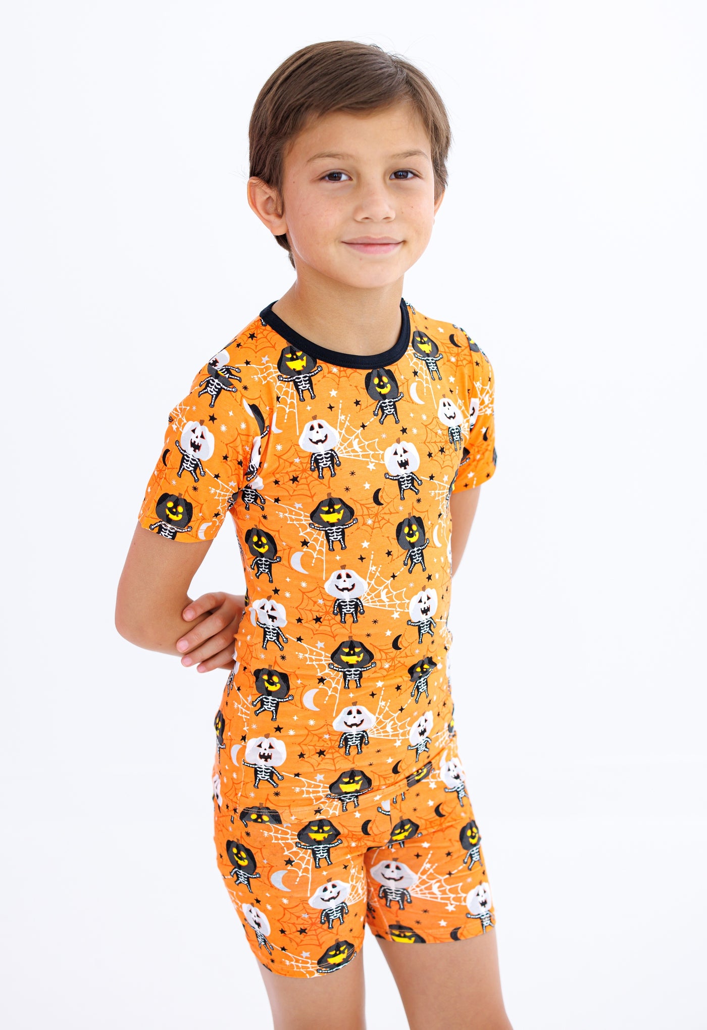 michael 2-piece glow-in-the-dark pajamas: SHORT