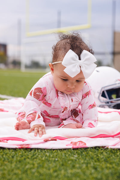 Blitz And Bows Plush Toddler Blanket