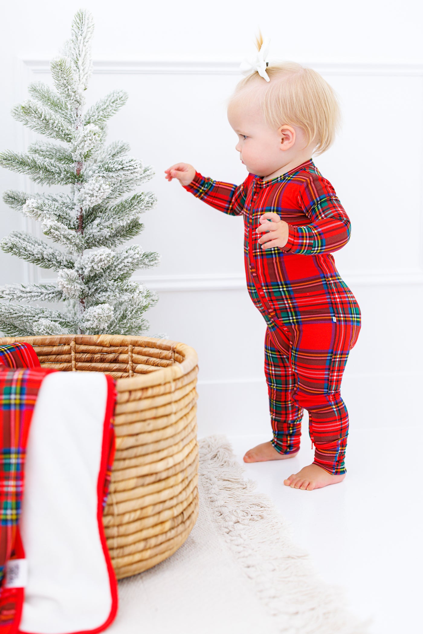 tartan plaid convertible romper