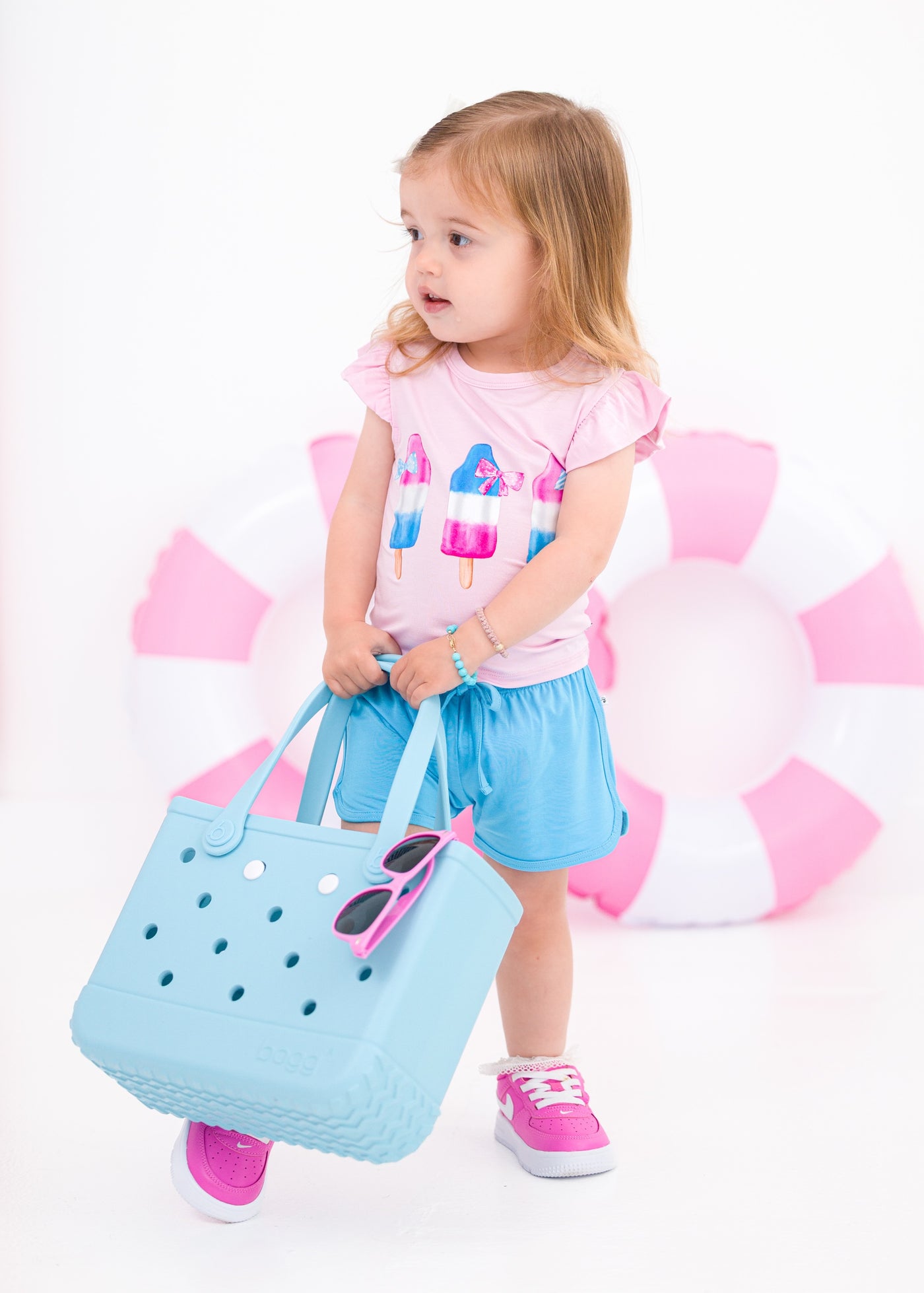 Patriotic Pops Ruffle Tank Set