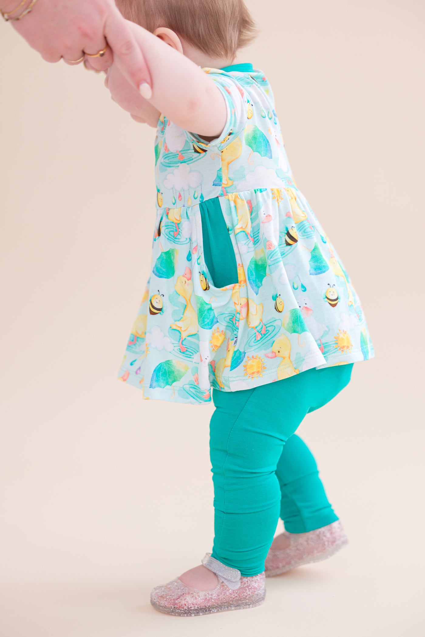 Waddles Peplum Set