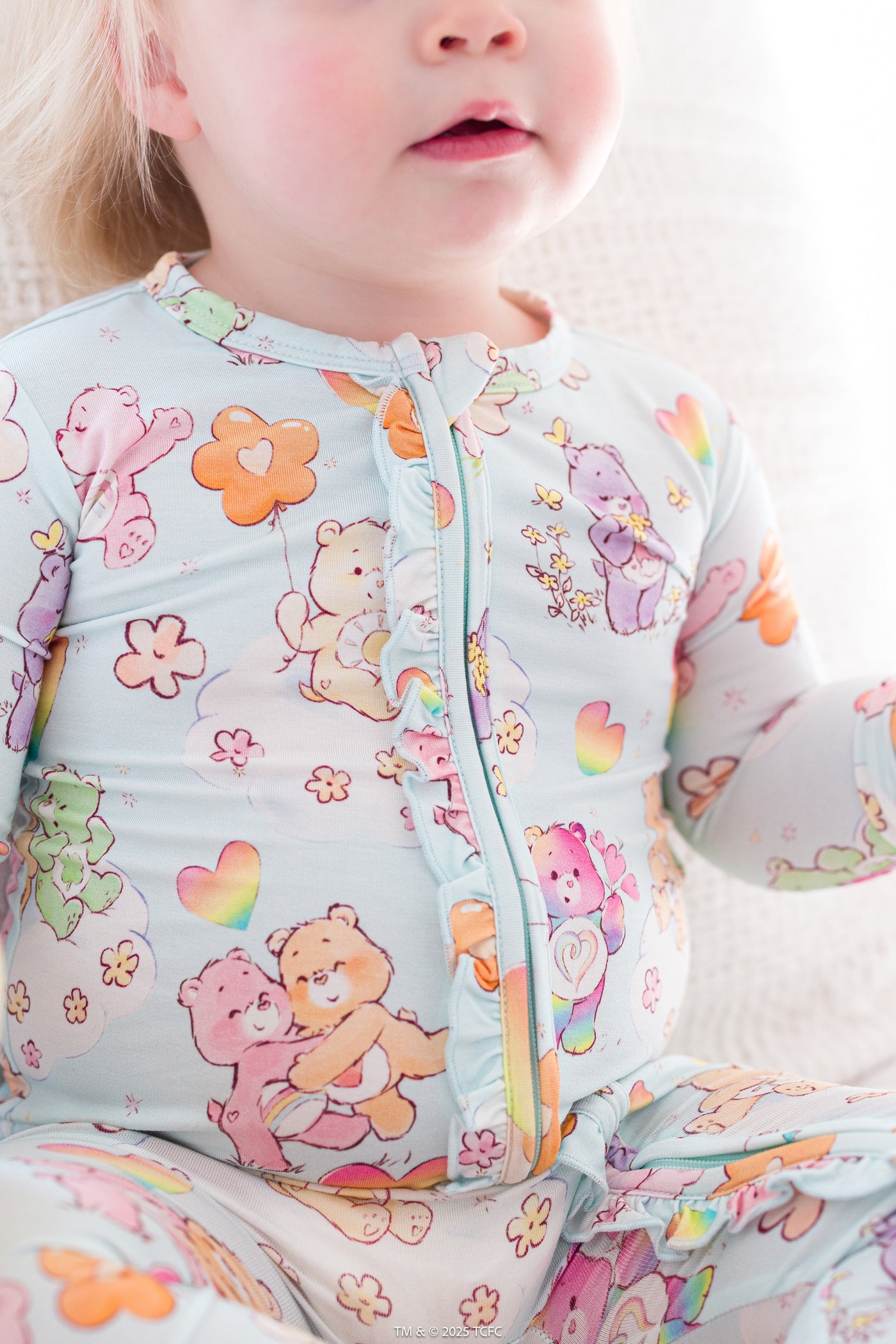 Care Bears Baby™ We Love Flowers Ruffle Convertible Romper