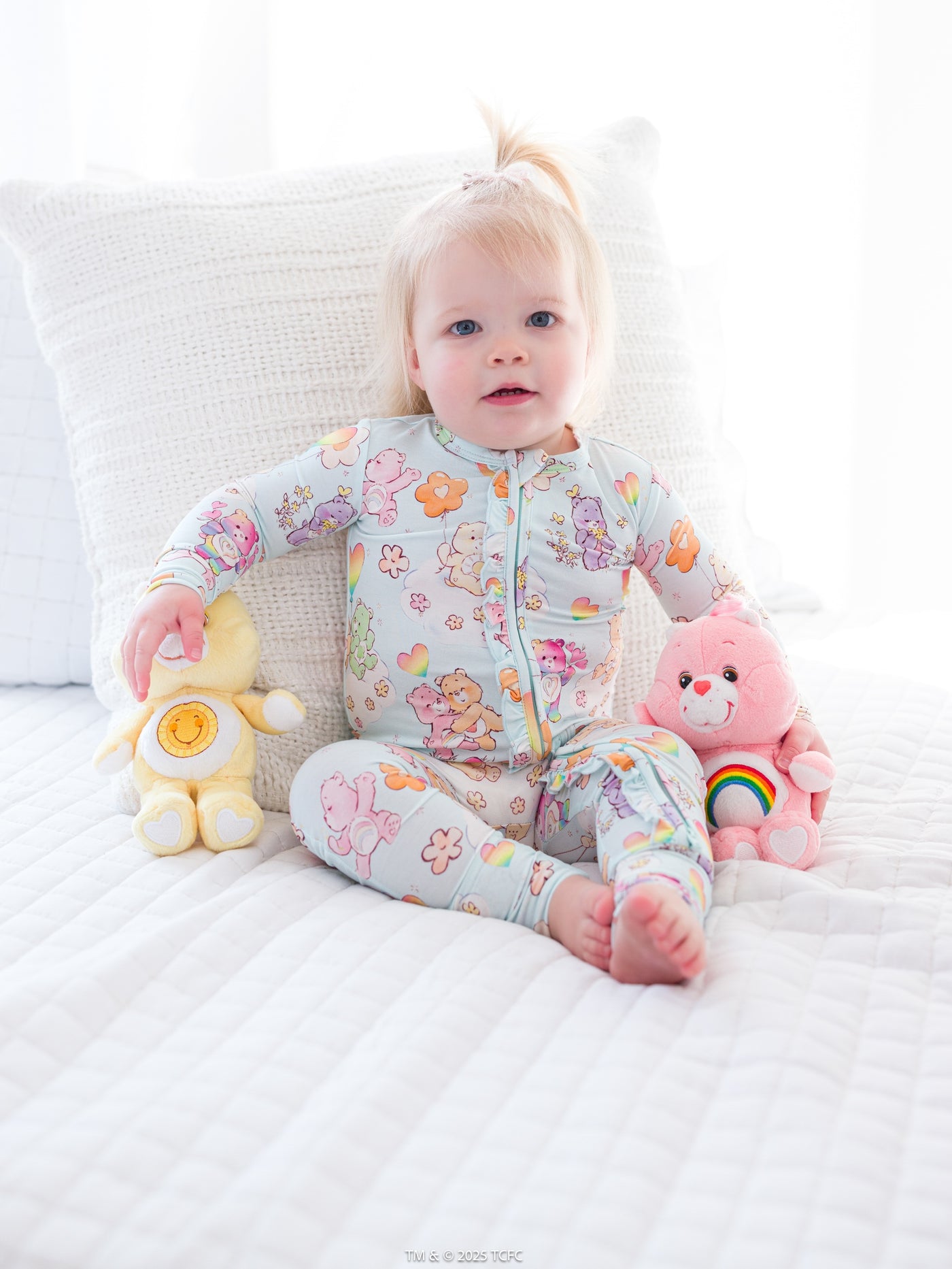 Care Bears Baby™ We Love Flowers Ruffle Convertible Romper