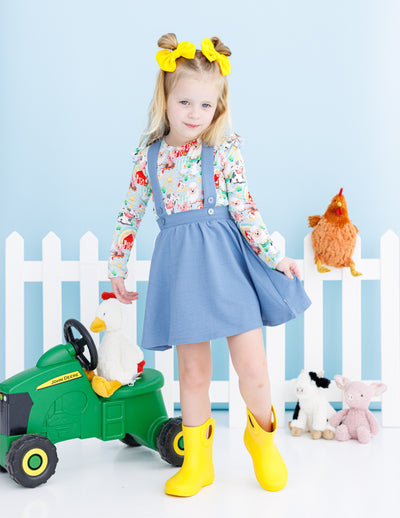 otis pinafore set