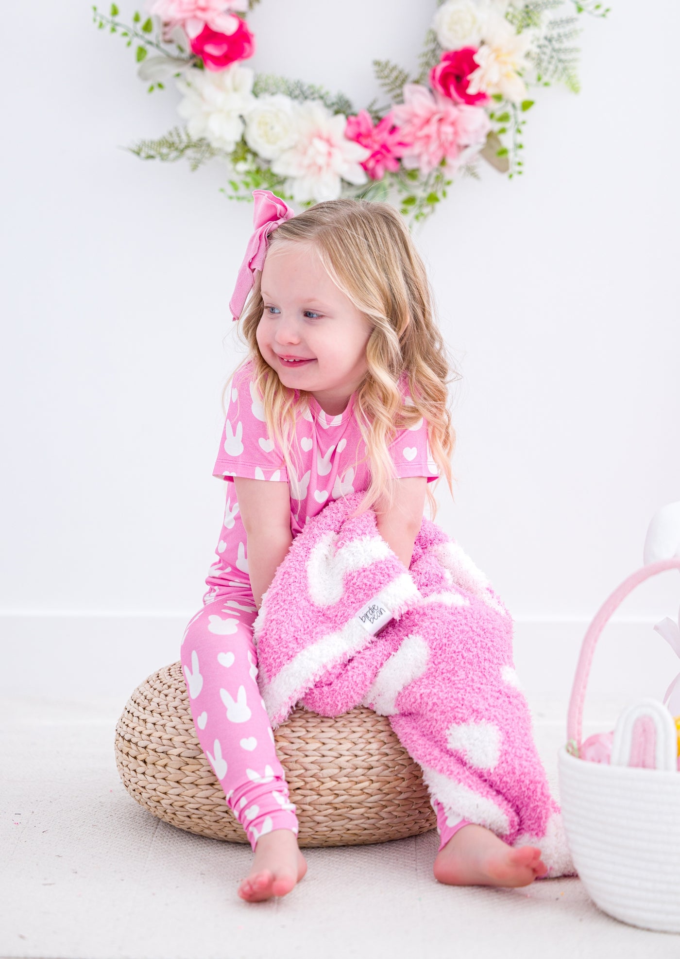 Pink Bunny 2-Piece Pajamas