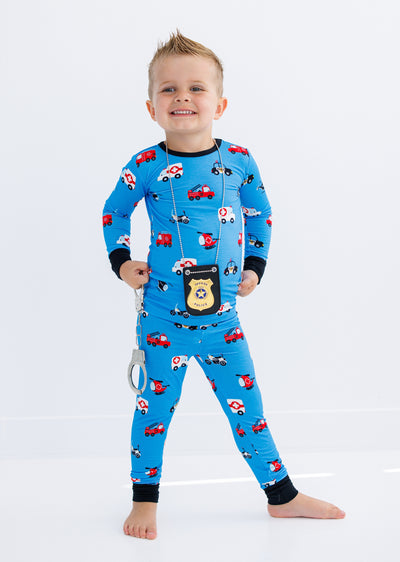 deputy 2-piece pajamas