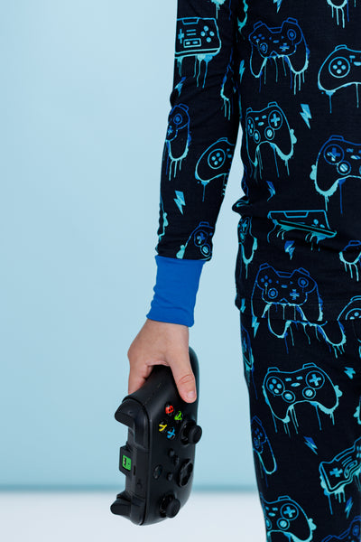 gamer 2-piece pajamas