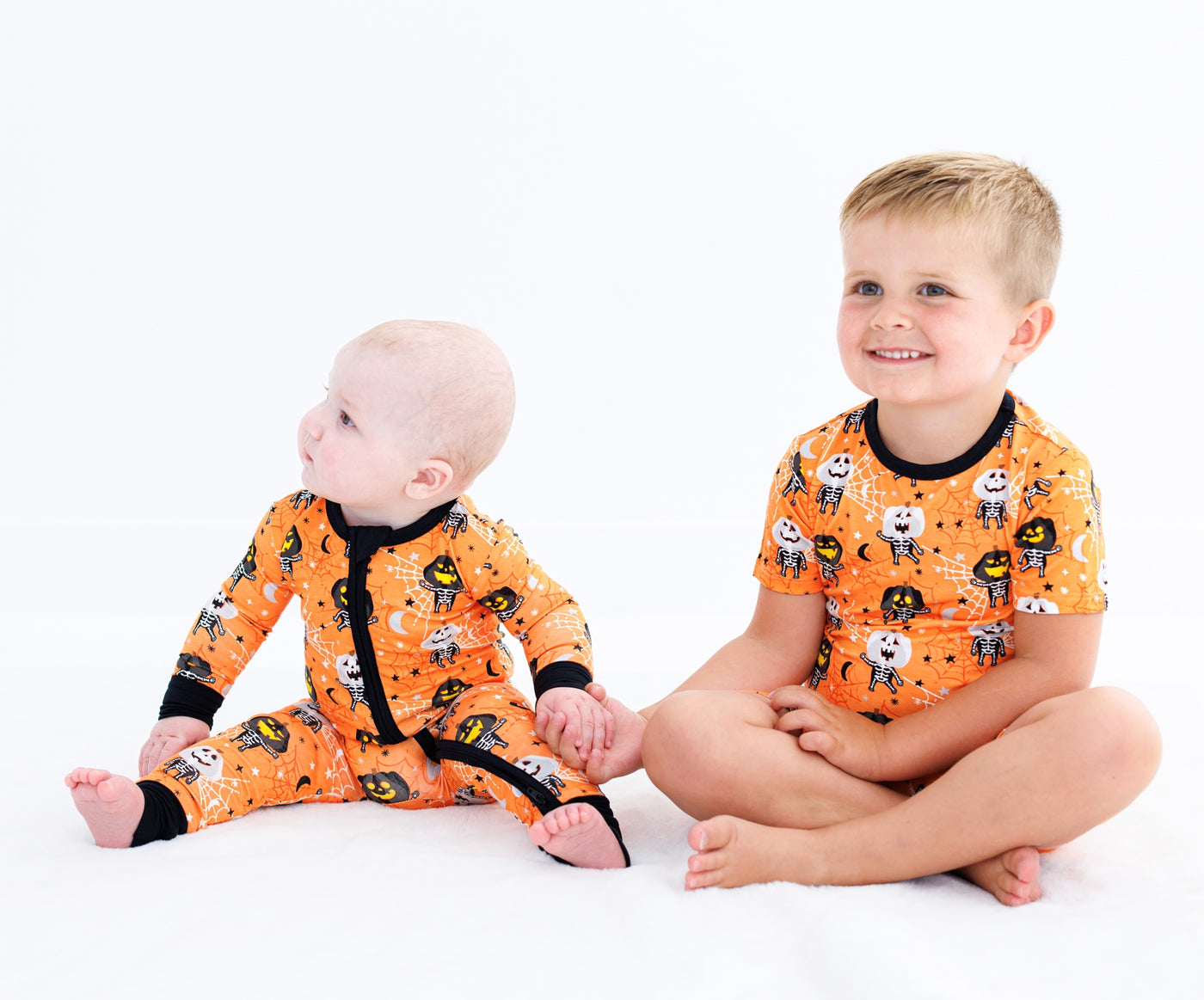 michael 2-piece glow-in-the-dark pajamas: SHORT