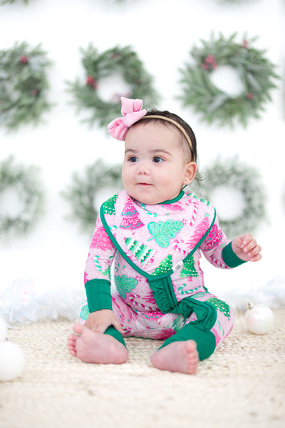 joy and meri bandana bib set