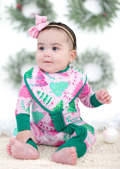 joy and meri bandana bib set