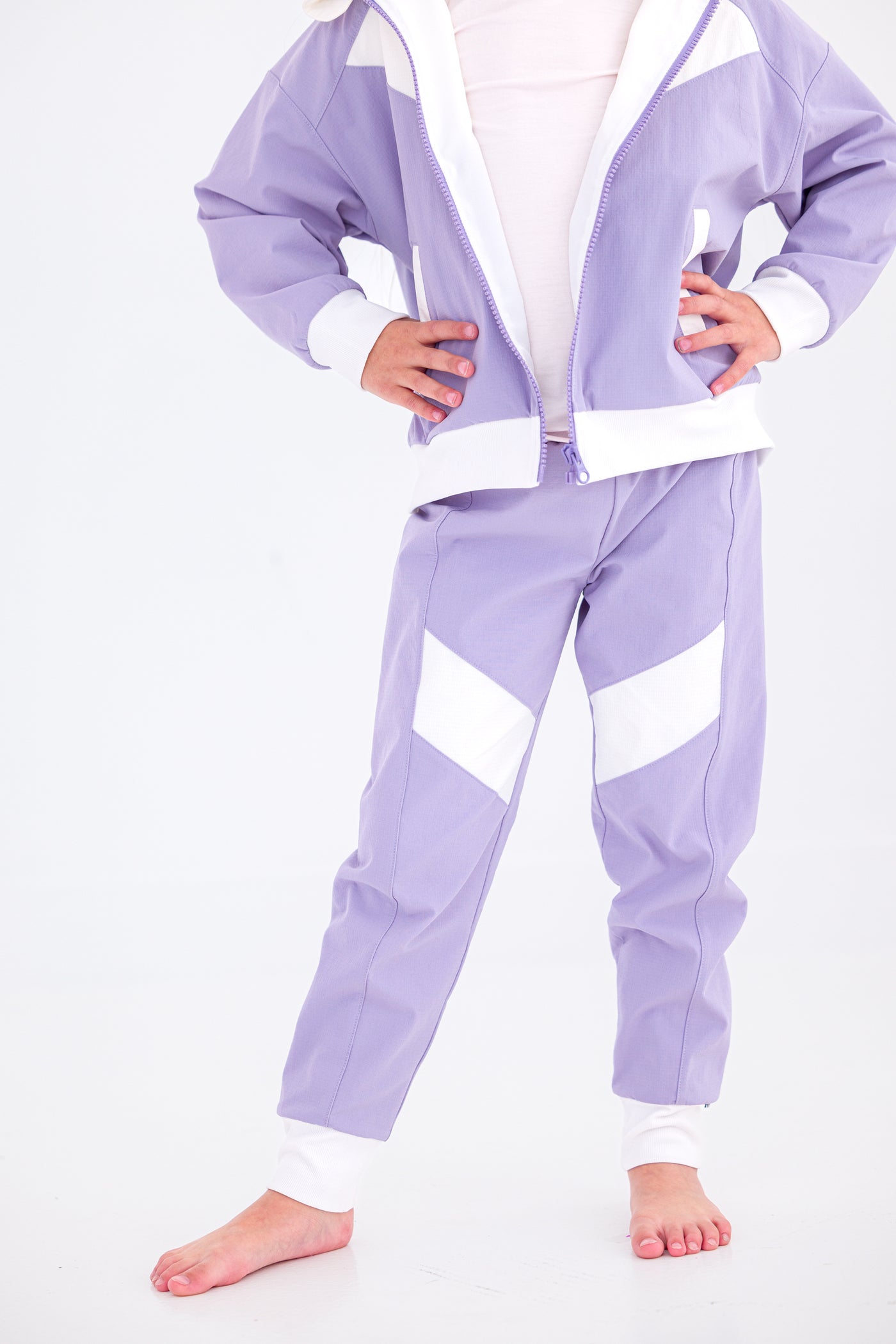 Lilac Windbreaker Set