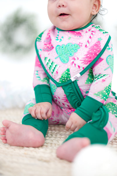 joy and meri bandana bib set