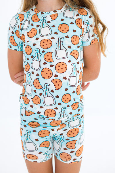 chip 2-piece pajamas: SHORT