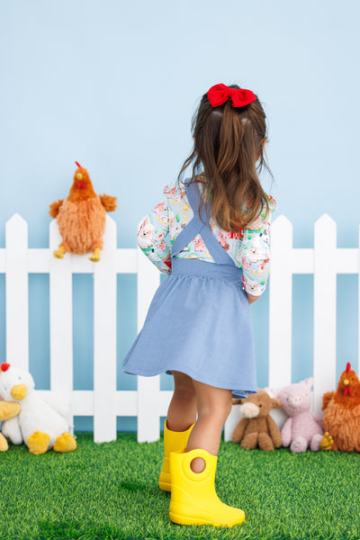 otis pinafore set