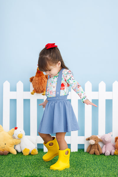 otis pinafore set