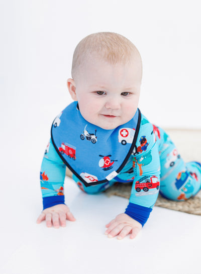 first responders bandana bib set