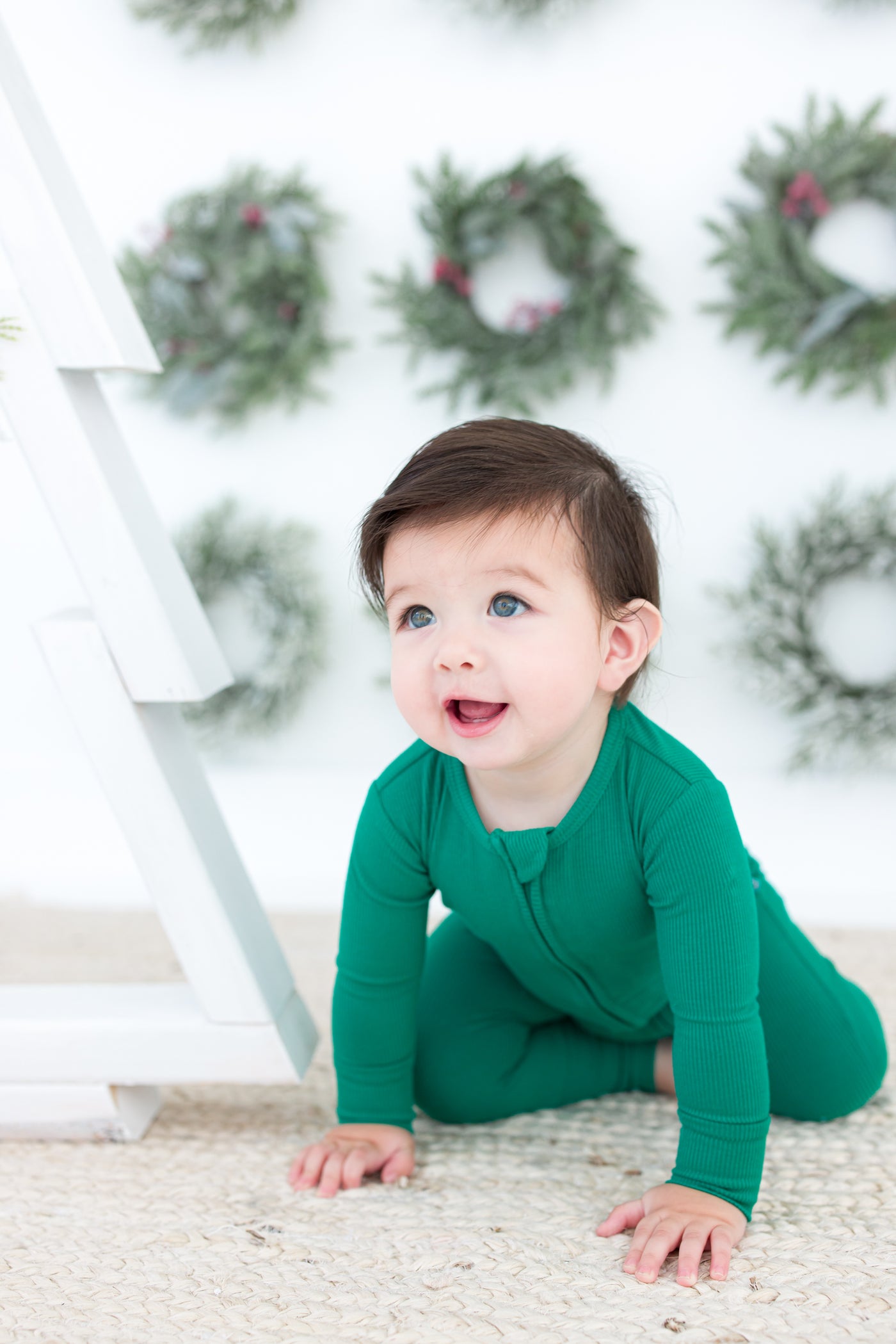 pine ribbed convertible romper