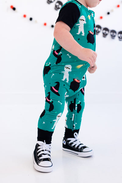 Ghoul Gang Zip Romper