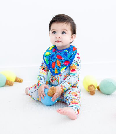 lucas and rudy bandana bib set